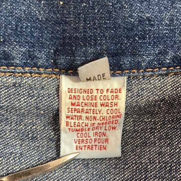 Vintage Women’s Medium Stone Washed Marithe & Francois Girbraud Denim Vest - Picture 4 of 9